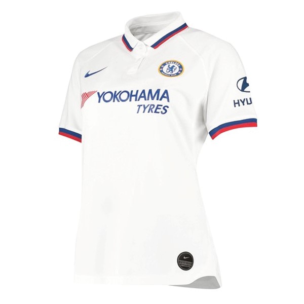 Camiseta Chelsea 2ª Kit Mujer 2019 2020 Blanco